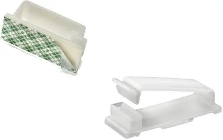 Produktfoto 1 von Wurth Elektronik WA-CHFCHAD Kabelhalter Einrastbar, Kabel-Ø 13.8 mm Nylon 6.6 Natur 32mm x 19 mm x 45.5 mm