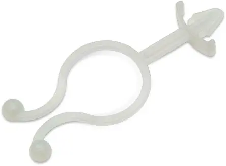 Produktfoto 1 von Wurth Elektronik WA-CHTW Kabelhalter Drehung, Kabel-Ø 13.8 mm Nylon 6.6 Natur 5.9mm x 42 mm x 16 mm