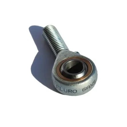 Produktfoto 1 von Fluro Galvanisierter Stahl Gelenkkopf, Wellen-Ø 6 mm, M6 x 1 Male Metrisch, Traglast bis 4.3 kN