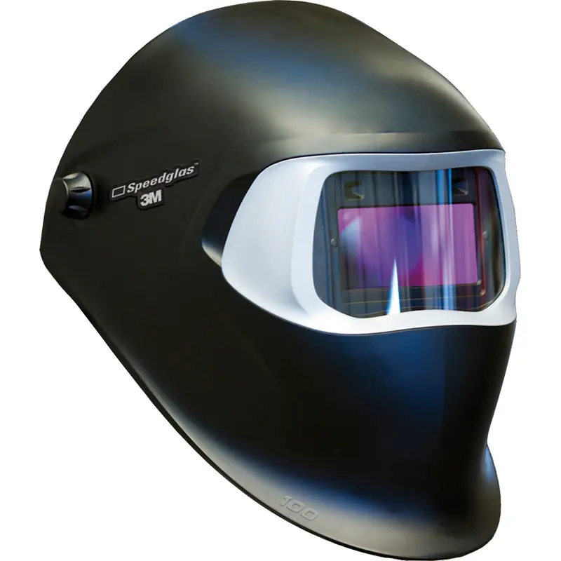 Produktfoto 1 von 3M Speedglas 100 V Schweißhelm Hochklappbar Selbstabdunkelnde Linse Verstellbares Kopfband 14