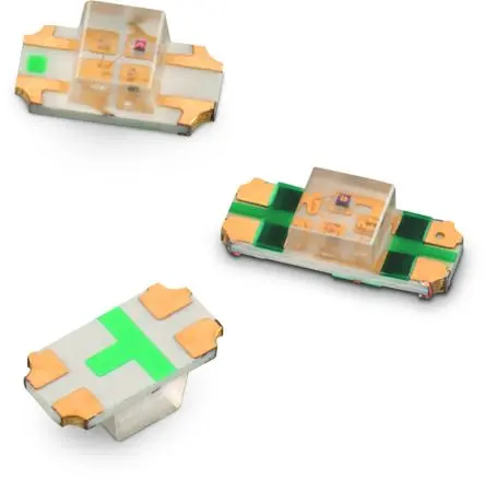 Produktfoto 1 von Wurth Elektronik WL-SFRW Oberfläche LED RGB 2.4 V, Cluster 1-LEDs, 120 °, 4-Pin 3216