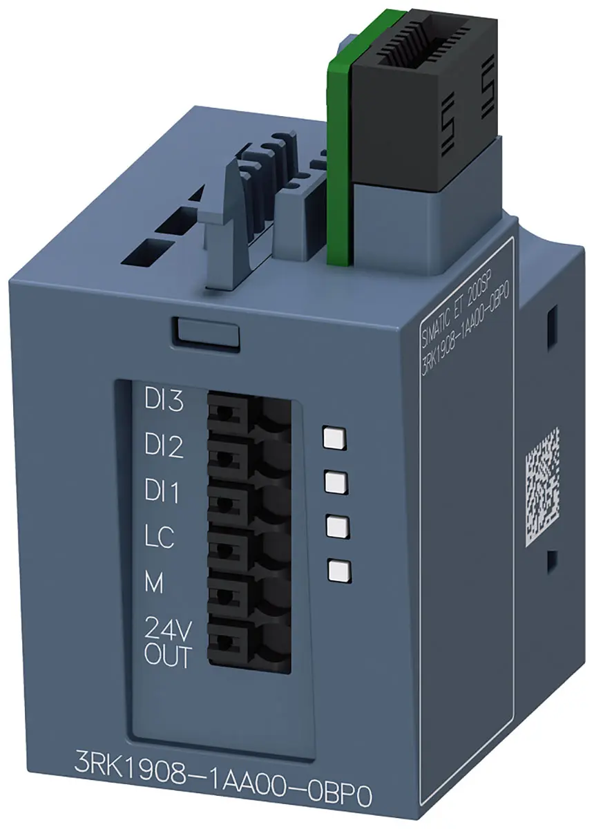 Produktfoto 1 von Siemens SIMATIC 3RK1908 Ethernet-Modul / 9 mA