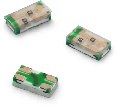 Produktfoto 1 von Wurth Elektronik WL-SBCC Oberfläche LED Grün, Rot 2.4 V, Cluster 1-LEDs, 140 °, 4-Pin 0603