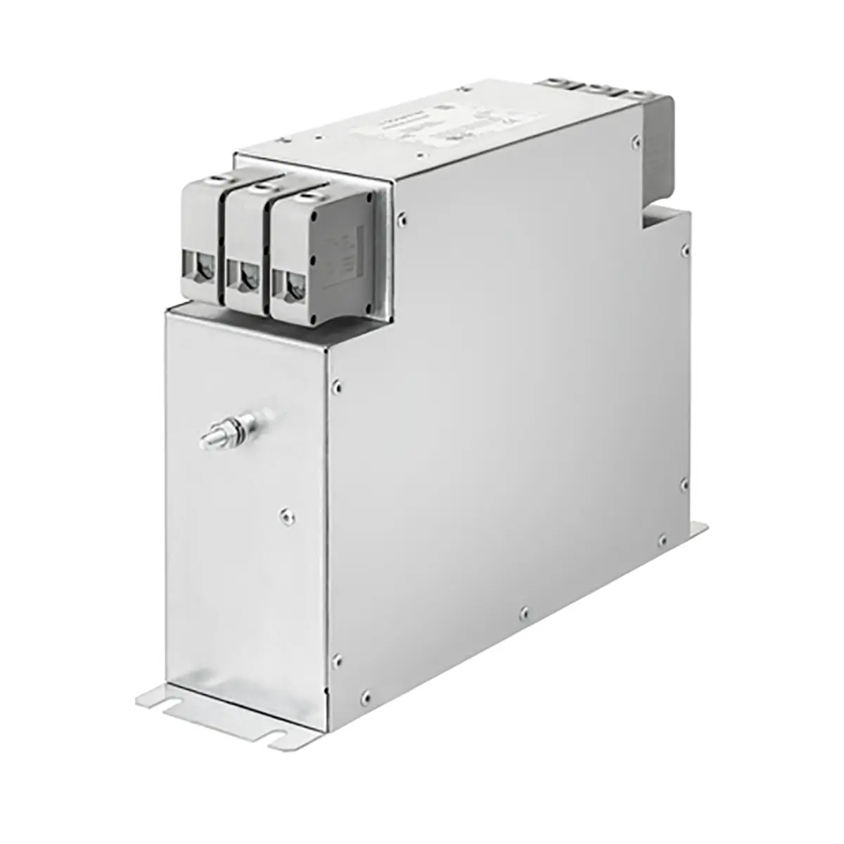 Schaffner FN3287 EMV-Filter, 530V ac, 160 A, Chassismontage 90 W, Anschlussklemmenblock, 3-phasig 2.7 mA / 60 Hz