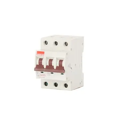 Produktfoto 1 von Contactum DDB Miniaturüberlastschalter Typ C, Pol 3-polig 32A 415V ac, Abschaltvermögen 10 kA Defender B Board