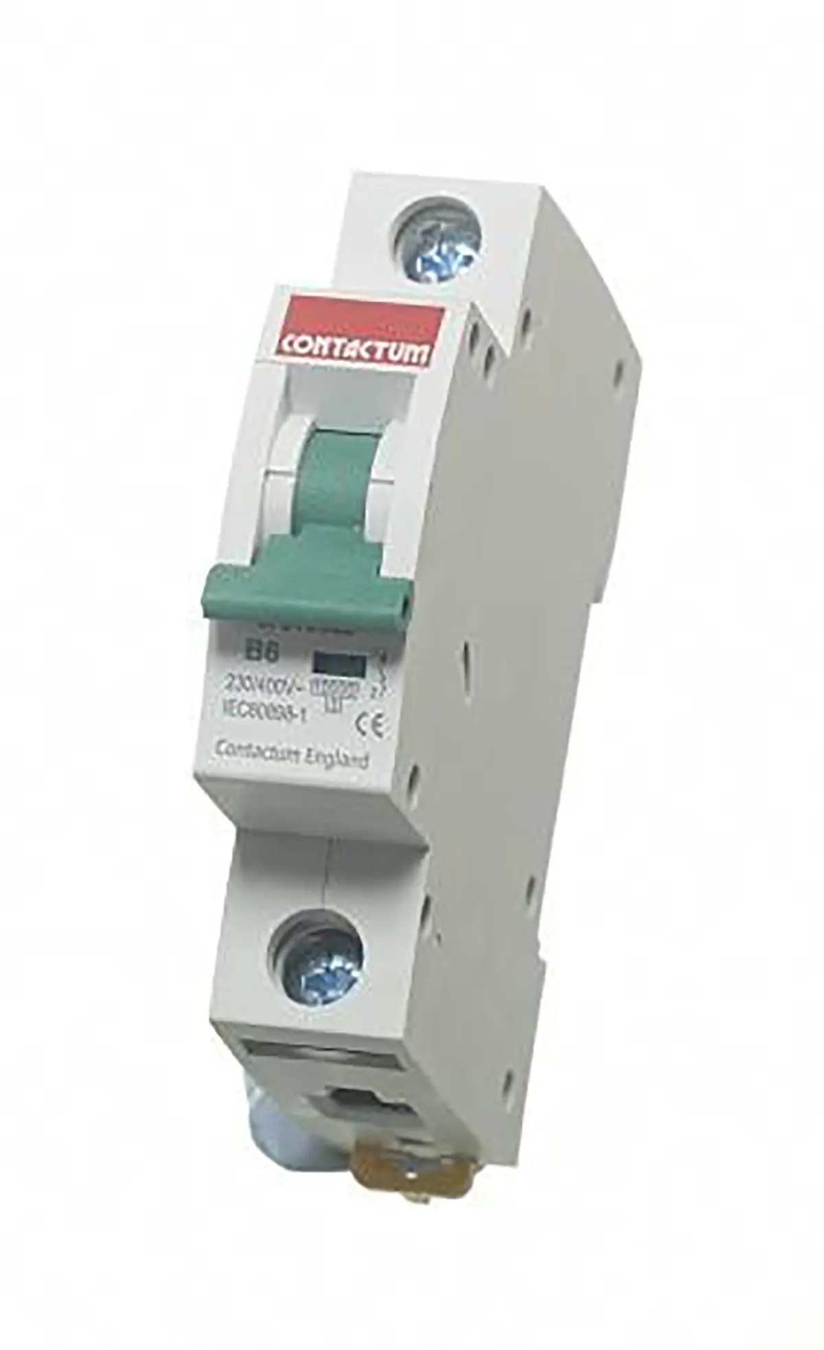 Contactum DDB Miniaturüberlastschalter Typ C, Pol 1-polig 20 A 250 V ac, Abschaltvermögen 10 kA Defender B Board