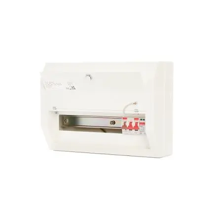 Produktfoto 1 von Contactum 12 Defender Verbrauchereinheit aus Stahl, 100A BS EN 61439-3
