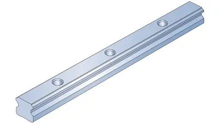 Produktfoto 1 von Ewellix Makers in Motion Serie LLTHR, Lineare Führungsschiene, Stahl 23mm x 520mm