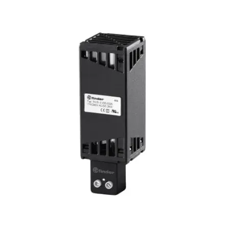 Produktfoto 1 von Finder 7h Schaltschrank-Heizung, 25W, 25W, 30 m³/h, 50 °C, 110V ac, 230 V ac, B 41mm, T. 41 mm 60 Hz