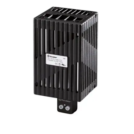 Produktfoto 1 von Finder 7h Schaltschrank-Heizung, 100W, 100W, 80 °C, 110V, 230 V, B 70mm, T. 63 mm 60 Hz