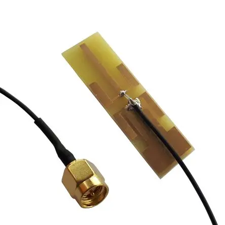 Produktfoto 1 von Siretta Echo 31 Leiterplatte WLAN WiFi-Antenne Innen- / 3 dBi SMA Stecker Rundstrahl