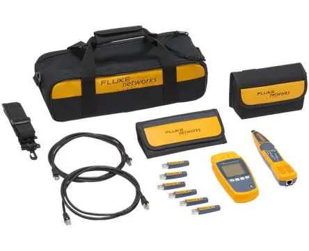 Produktfoto 1 von Fluke Networks MS-POE-KIT Kabelfinder Tonsignal, Kabelprüfgerät, RJ11, RJ45 RJ11, RJ45