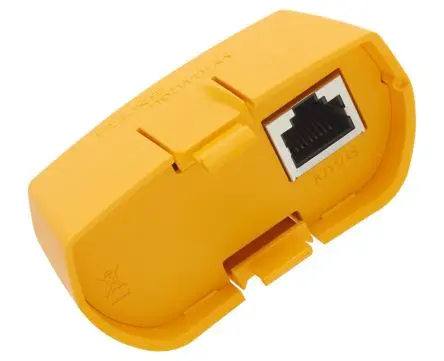 Produktfoto 1 von Fluke Networks Verdrahtungsplan-Adapter MS-POE-WM für MicroScanner Verifiziert Sprach-/Daten-/Videokabel