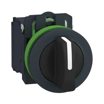 Produktfoto 1 von Schneider Electric XB5 Wahlschalter 3-Stufen 30 mm IP67, DPST Wurfwinkel 45 °