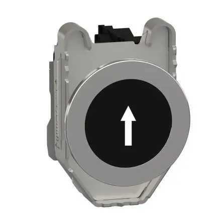 Produktfoto 1 von Schneider Electric Harmony XB4 Druckschalter Schwarz Federrückstellung Panel Ø 30 mm, SPST / 10A 600 V dc 240 V ac