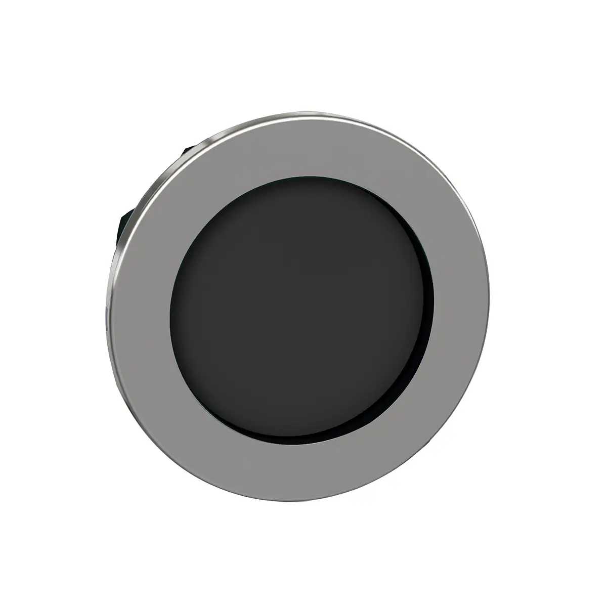 Produktfoto 1 von Schneider Electric Harmony XB4 Drucktastenkopf Ø 30 mm, Schwarz Tastend Rund Rund Metall, IP66