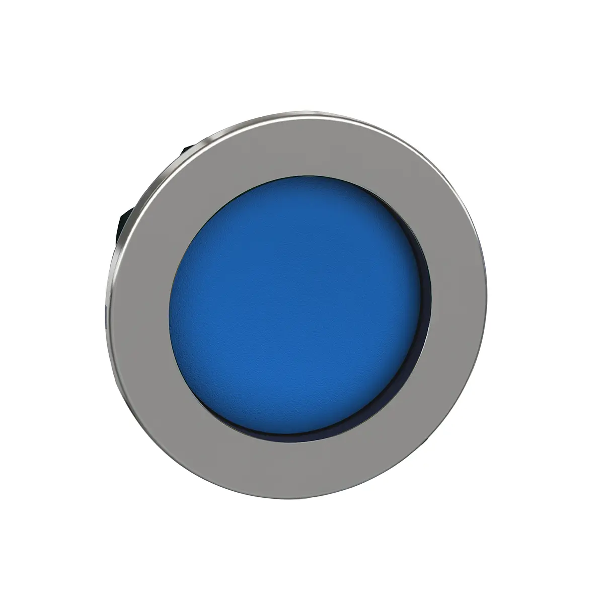 Produktfoto 1 von Schneider Electric Harmony XB4 Drucktastenkopf Ø 30 mm, Blau Tastend Rund Rund Metall, IP66