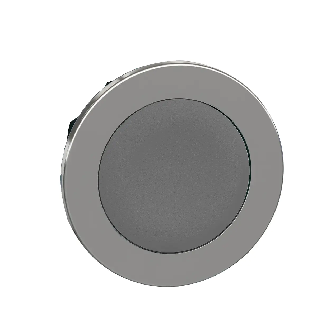 Produktfoto 1 von Schneider Electric Harmony Drucktastenkopf Ø 30mm, Grau Tastend Rund Metall, IP66