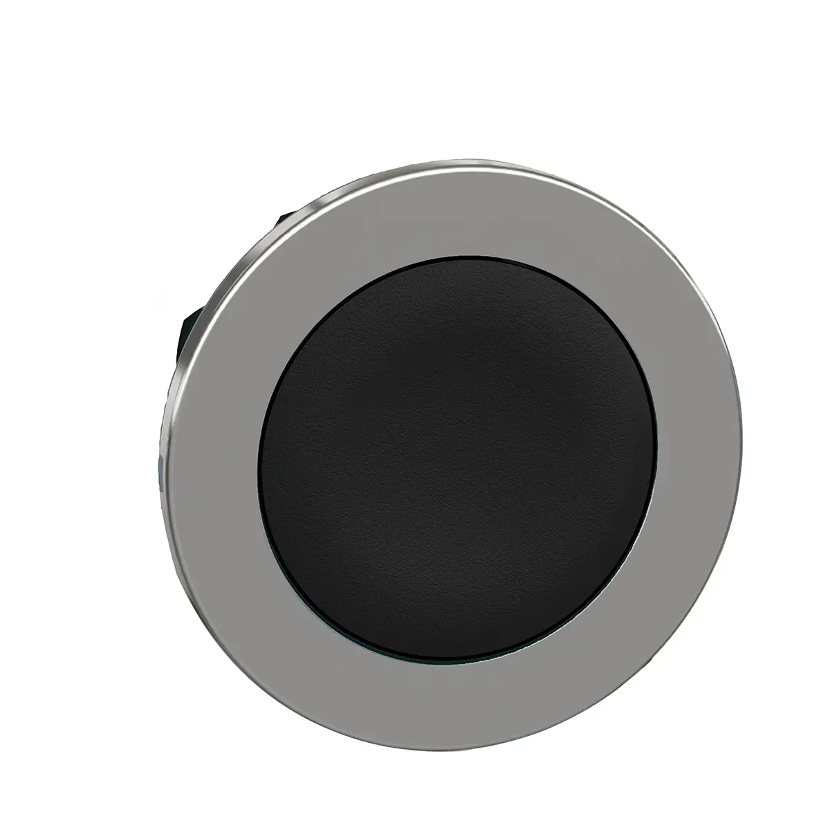 Produktfoto 1 von Schneider Electric Harmony XB4 Drucktastenkopf Ø 30 mm, Schwarz wartungsfrei Rund Rund Metall, IP66