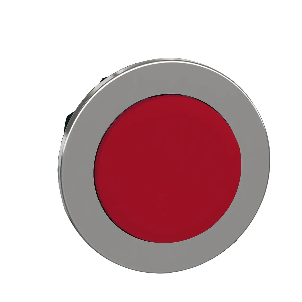 Produktfoto 1 von Schneider Electric Harmony XB4 Drucktastenkopf Ø 30 mm, Rot wartungsfrei Rund Rund Metall, IP66