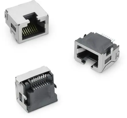 Produktfoto 1 von Wurth Elektronik WR-MJ RJ45-Steckverbinder, 1-Port 8-polig Messing vernickelt Horizontal