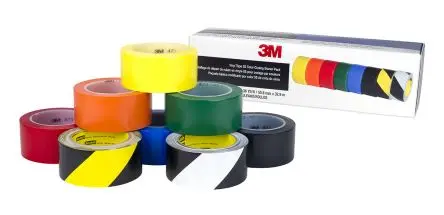 Produktfoto 1 von 3M Scotch 5S Vinyl Markierungsband Typ Markierungsband, Stärke 0.14 mm, 50mm x 33 m