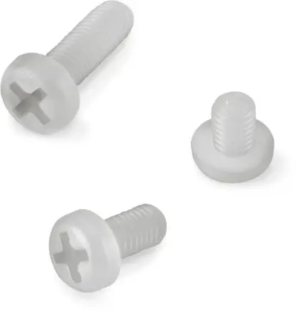 Produktfoto 1 von Würth Flachrund Kreuzschnitt Maschinenschraube Nylon 5.0 mm M3