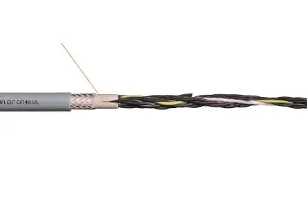 Produktfoto 1 von Igus Chainflex CF140.UL Steuerkabel, 7-adrig 1mm² 17 AWG Grau Geschirmt, 50 m, Polyvinylchlorid