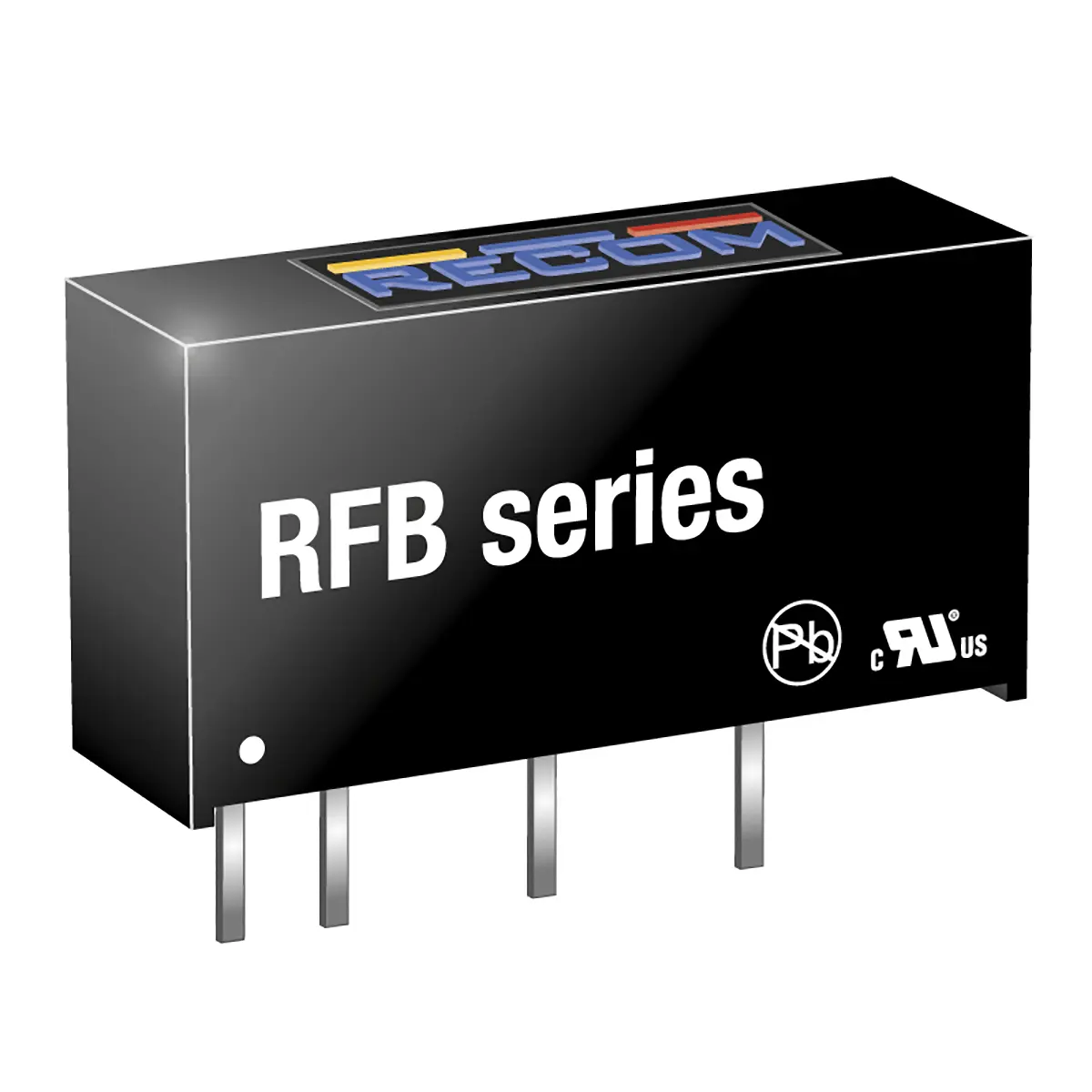 Recom RFB DC/DC-Wandler 1W 5 V dc IN, 5V dc OUT / 200mA Durchsteckmontage 1kV dc isoliert