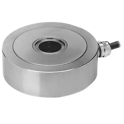 Produktfoto 1 von Tedea Huntleigh Model RLC Flach Drehfedern Kraftmessdose 2 kg aus Edelstahl 5 t, Kabel