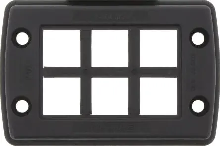 Produktfoto 1 von RS PRO Black RAL 9005 3 Kabelverschraubungssatz