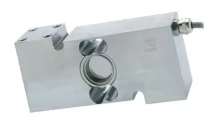 Produktfoto 1 von Tedea Huntleigh Model 1510 Punktschmierung Quetschanschluss Kraftmessdose 6 kg aus Edelstahl 100 kg, Kabel