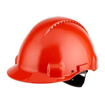 Produktfoto 1 von 3M G3000 Sicherheitshelm Belüftet Verstellbar Hochleistungs-Polyethylen Rot