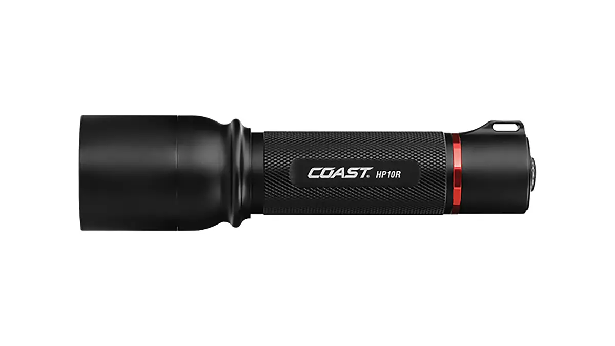 Produktfoto 1 von Coast Wiederaufladbar Taschenlampe LED Schwarz, 1050 lm / HP