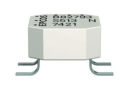 TDK B82793C0 500 mA Gleichtaktdrossel, 2.2 mH 400 mΩ, 3.4 kΩ 80V ac / 50Hz, 60 Hz, 125 °C, -40 °C Oberfläche AEC-Q200