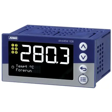 Produktfoto 1 von Jumo diraVIEW Digitale Anzeige Panel 1 Relais Ausgang 240V