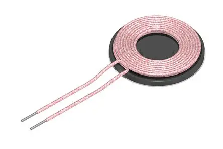 Produktfoto 1 von TDK WT Drahtlose Ladespule 6.2 μH Übertrager 95 mΩ Ø 20.3 mm
