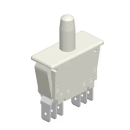 Produktfoto 1 von RS PRO Druckschalter Ein-(Ein), 2-poliger Umschalter 250V / 16 A