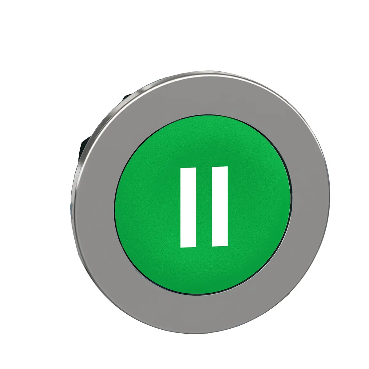 Produktfoto 1 von Schneider Electric Harmony XB4 Drucktastenkopf Ø 30 mm, Grün Tastend Rund Rund Metall, IP66