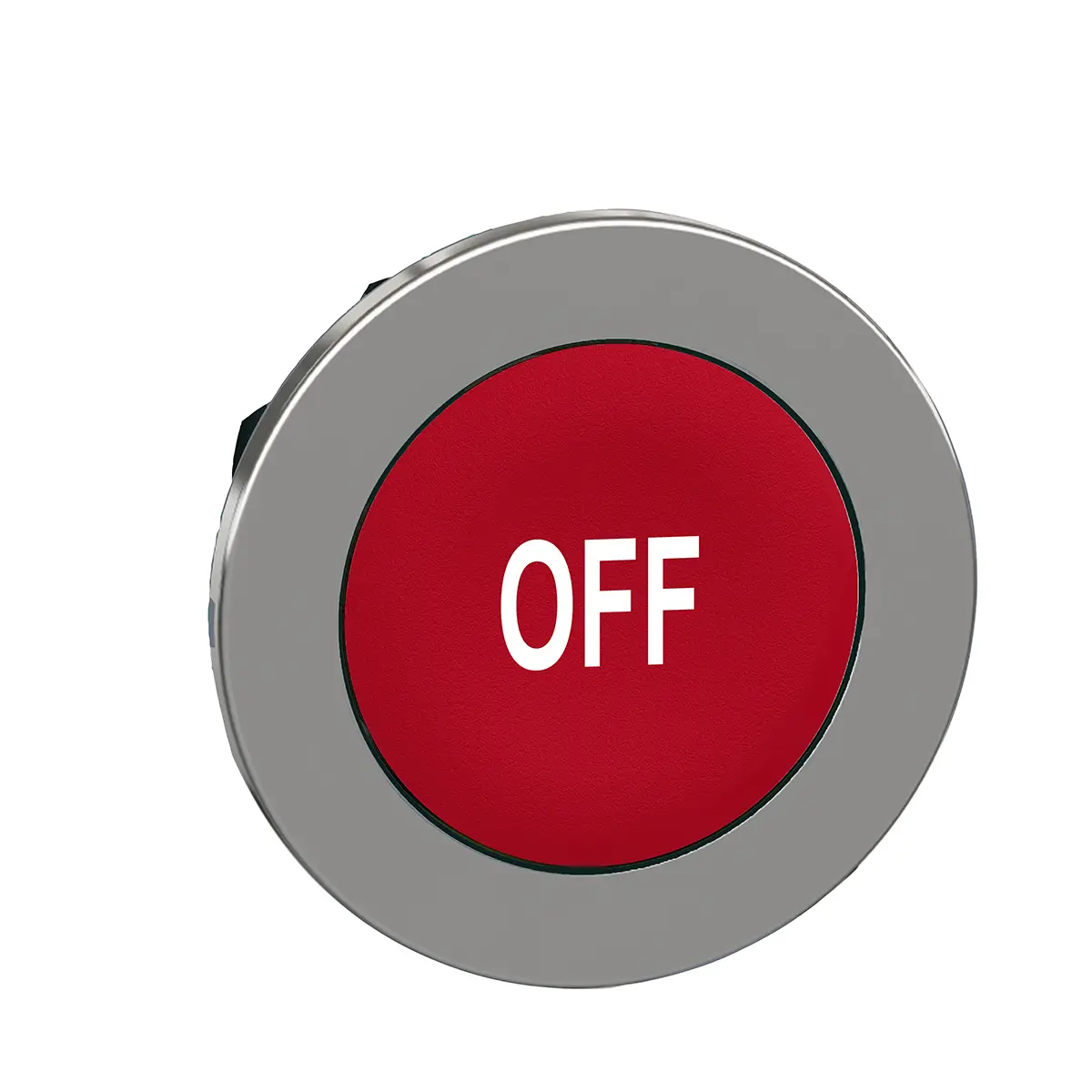 Produktfoto 1 von Schneider Electric Harmony XB4 Drucktastenkopf Ø 30 mm, Rot Tastend Rund Rund Metall, IP66