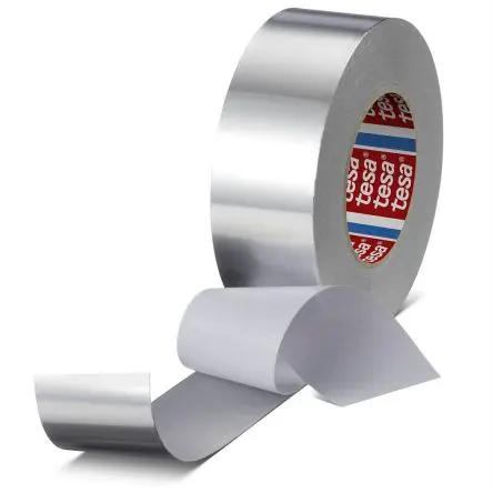 Produktfoto 1 von Tesa 60672 Aluband Leitfähig, 50mm x 50 m, Haftung 10N/cm