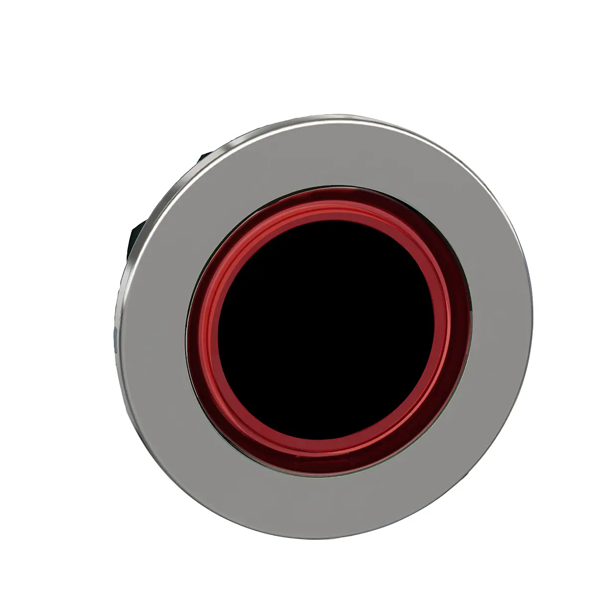 Schneider Electric ZB4 Drucktastenkopf Ø 30 mm, Rot Federrückstellung Glatt Rund Metall, IP66