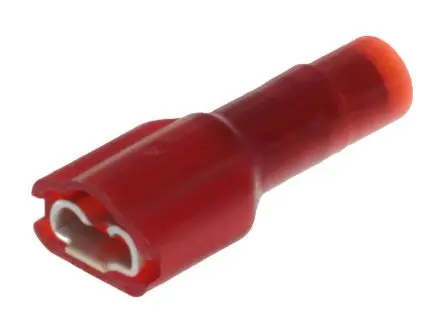 Produktfoto 1 von Molex Avikrimp Flachsteckhülse, Rot, Isoliert, 0.81 x 4.75 mm, Buchse, 22 AWG min, 18 AWG
