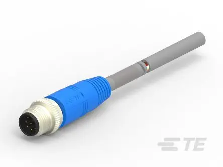 TE Connectivity T416, 8-polig Sensor-Betätigungselementkabel, Gerade Stecker 8 / Nicht abgeschlossen, Länge 5000 mm