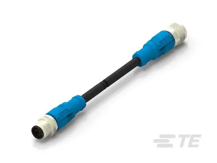 TE Connectivity T416, 5-polig Sensor-Betätigungselementkabel, M12 Buchse 5 / M12, Länge 5000 mm