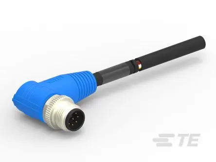 Produktfoto 1 von TE Connectivity T416, 8-polig Sensor-Betätigungselementkabel, M12 Stecker, Länge 5 m