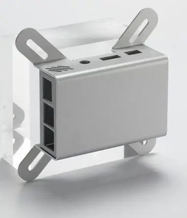 Produktfoto 1 von Takachi Electric Industrial RPI Raspberry Pi Gehäuse passend für Raspberry Pi Aluminium