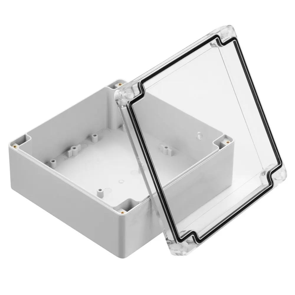 Produktfoto 1 von RS PRO; Gehäuse; ABS, Polycarbonat; Grau; IK07 IP40 Breite 149.9 mm Höhe 60 mm Länge 149.9 mm