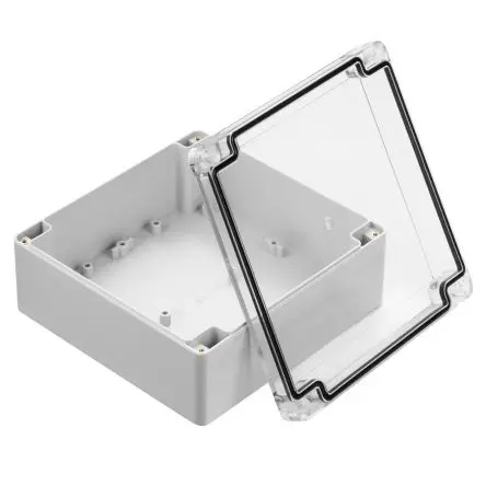 Produktfoto 1 von RS PRO; Gehäuse; ABS, Polycarbonat; Grau; IK07 IP67 Breite 149.9 mm Höhe 60 mm Länge 149.9 mm