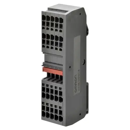 Produktfoto 1 von Omron XW6T Anschlussklemmenblock DIN-Schiene Rot, 800V Schraubbefestigung